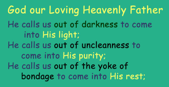The Call of a Loving Father